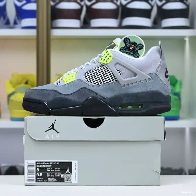 Kimikick 4 se'95neon retro Jordan Jordan Air 0511